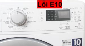 sửa máy giặt Electrolux báo lỗi E10