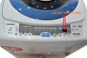 Sửa máy giặt Toshiba mất nguồn