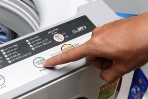 máy giặt không được sử dụng đúng cách
